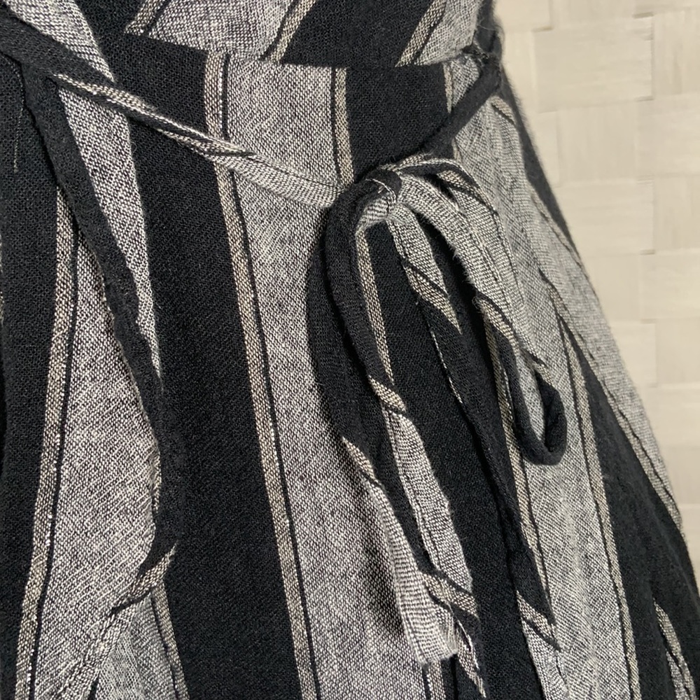 Rails Faux Wrap Ariel Midi Dress In Thompson Stri… - image 5